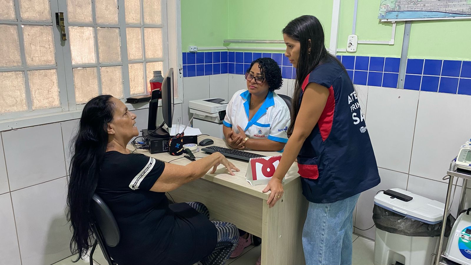 Março Lilás: CEMPES promove ação de saúde para mulheres na unidade de saúde Chácara Inoã