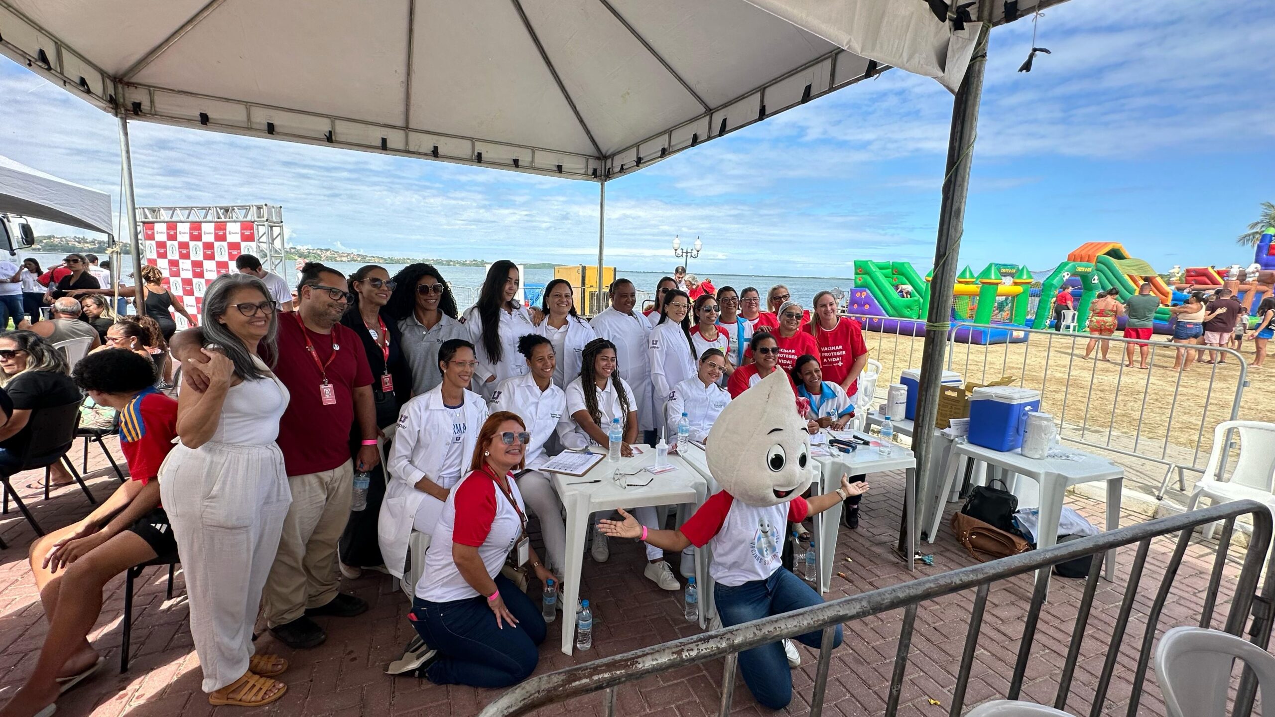 Exames gratuitos e vacinação contra gripe no Parque Nanci para celebrar o dia do Trabalhador