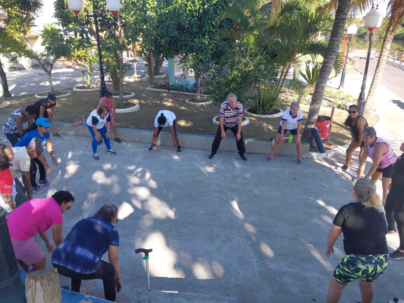 Hoje o Grupo Convivência “Alegria de Viver” participou de uma caminhada ecológica educativa e recreativa em meio à natureza! ????✨