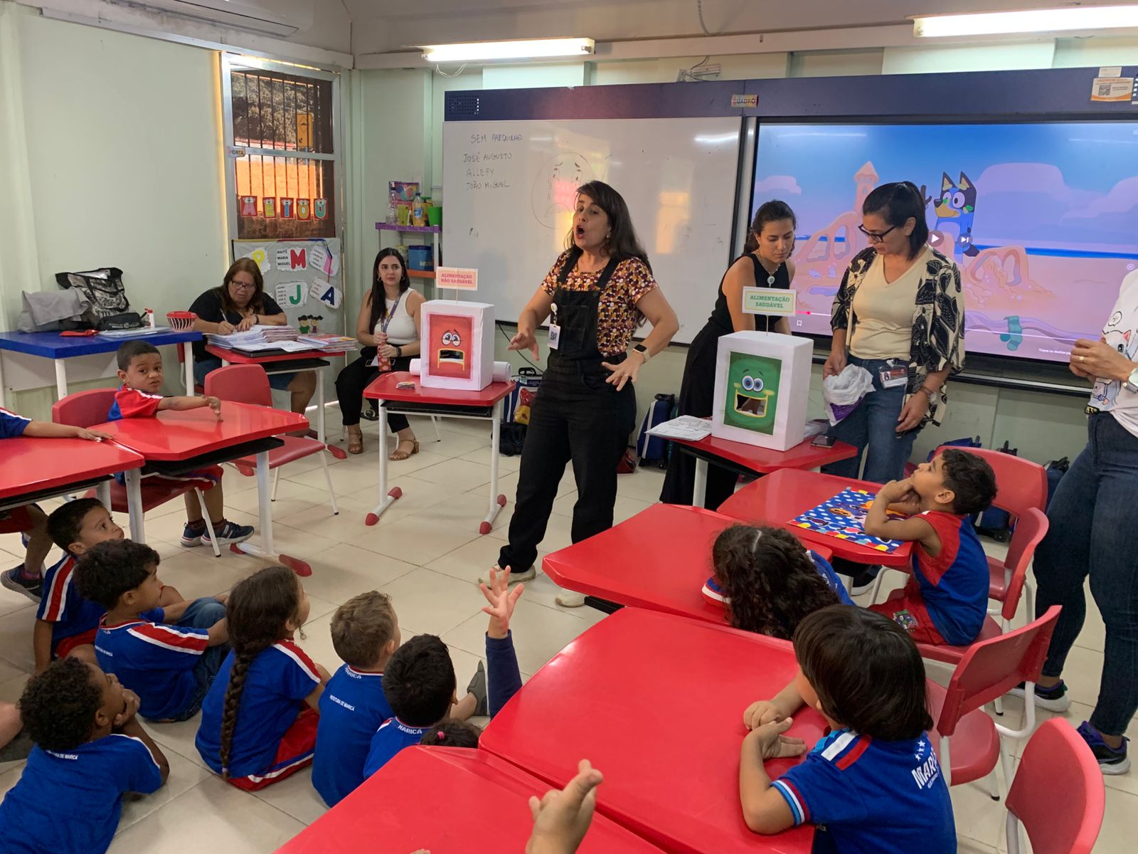 ???????? Educação, Saúde e Cuidado andando juntos!