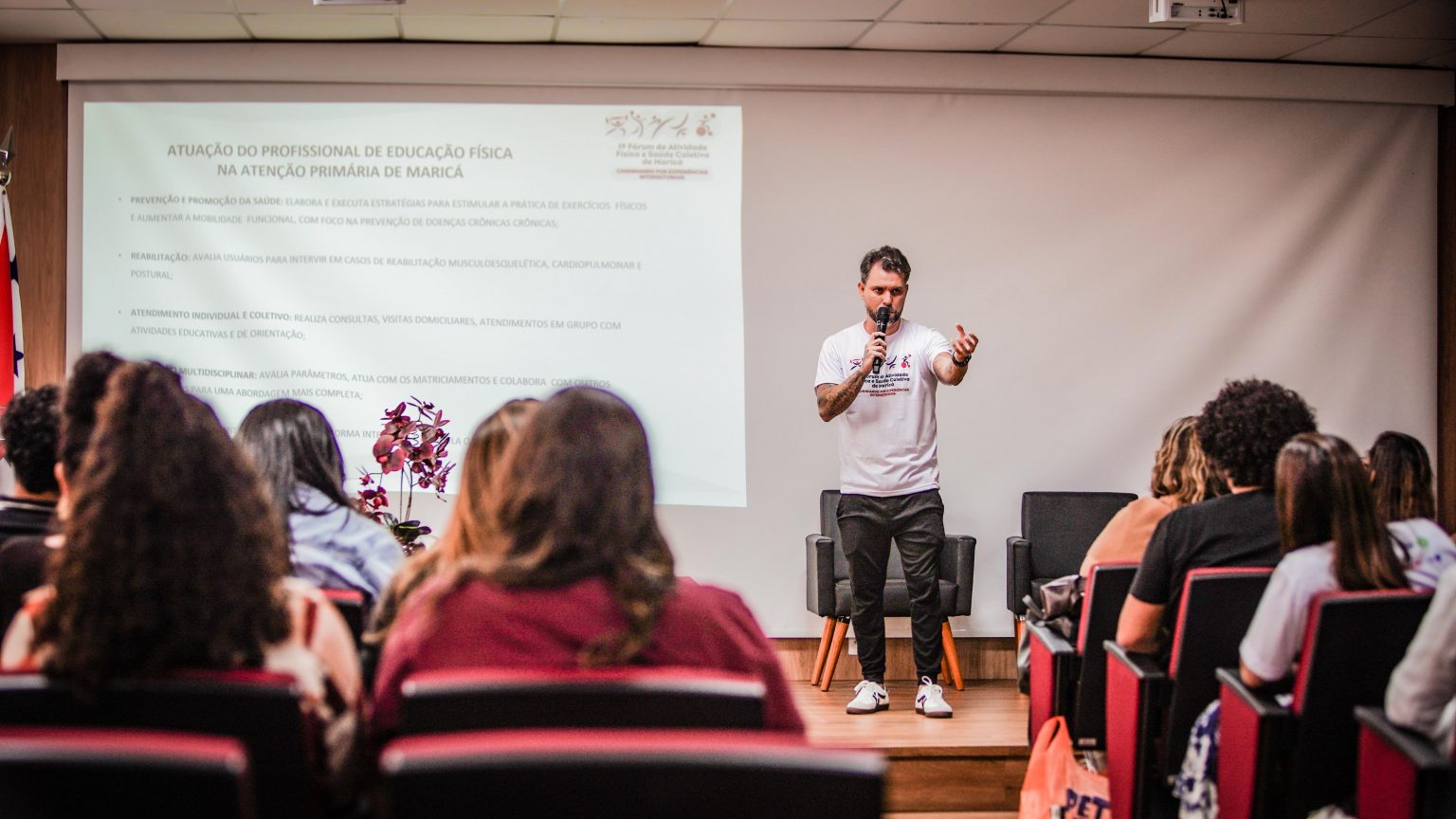 1º Fórum de Atividade Física e Saúde Coletiva de Maricá destaca integração e experiências de cuidado à população