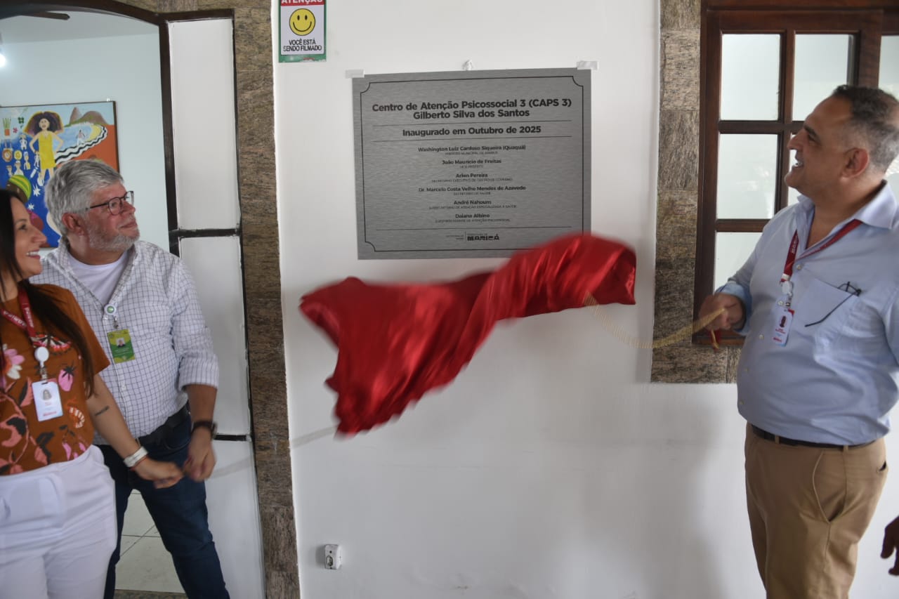 Prefeitura de Maricá inaugura novo Centro de Atenção Psicossocial (CAPS)